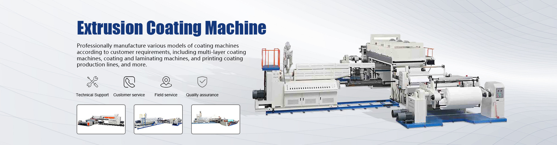 Qualität Extrusionslaminierungsmaschine usine