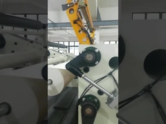 Arbeitsweise der Maschine zur Beschichtung von Geweben